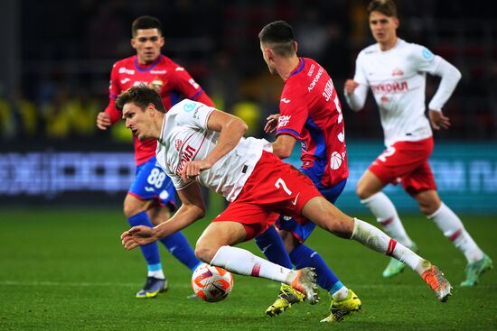 Russia Soccer Premier-League CSKA - Spartak