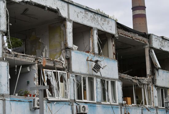 Russia Ukraine Military Operation Shelling Damage