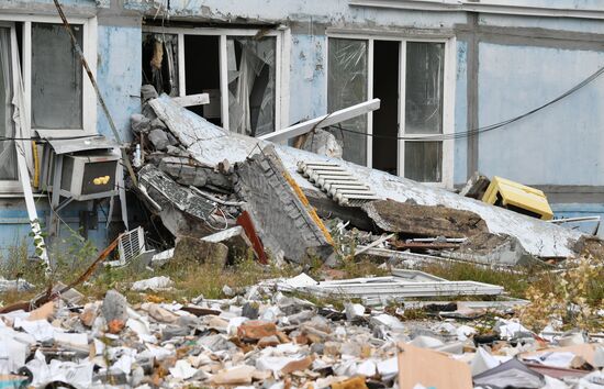 Russia Ukraine Military Operation Shelling Damage