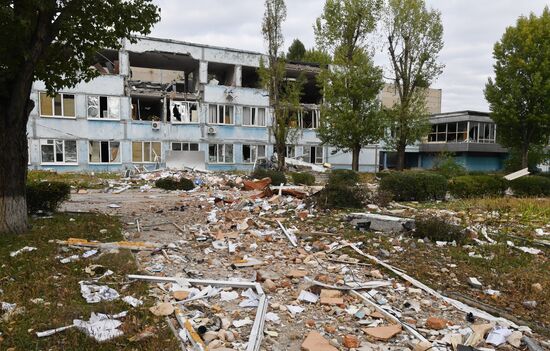 Russia Ukraine Military Operation Shelling Damage