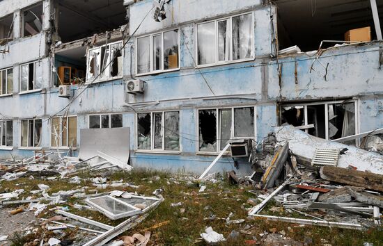 Russia Ukraine Military Operation Shelling Damage