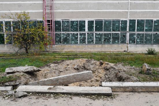 Russia Ukraine Military Operation Shelling Damage