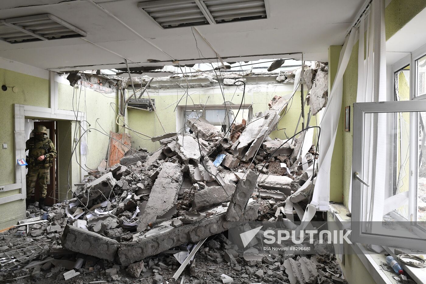 Russia Ukraine Military Operation Shelling Damage