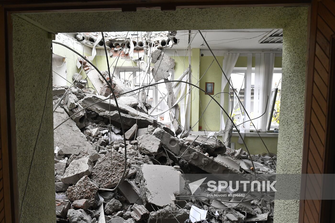 Russia Ukraine Military Operation Shelling Damage