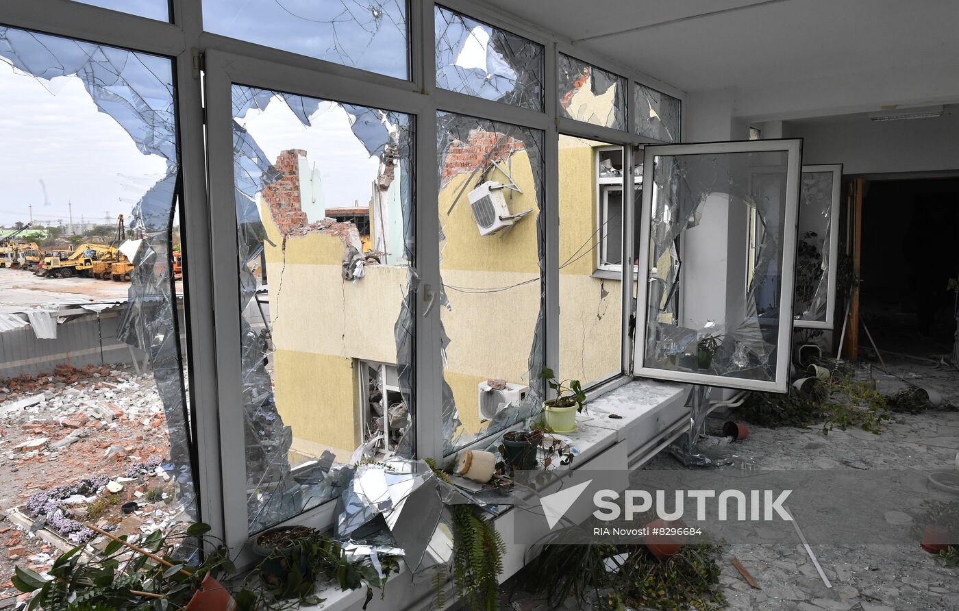 Russia Ukraine Military Operation Shelling Damage