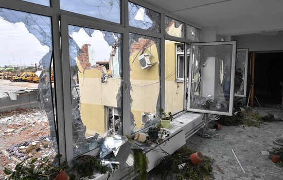 Russia Ukraine Military Operation Shelling Damage