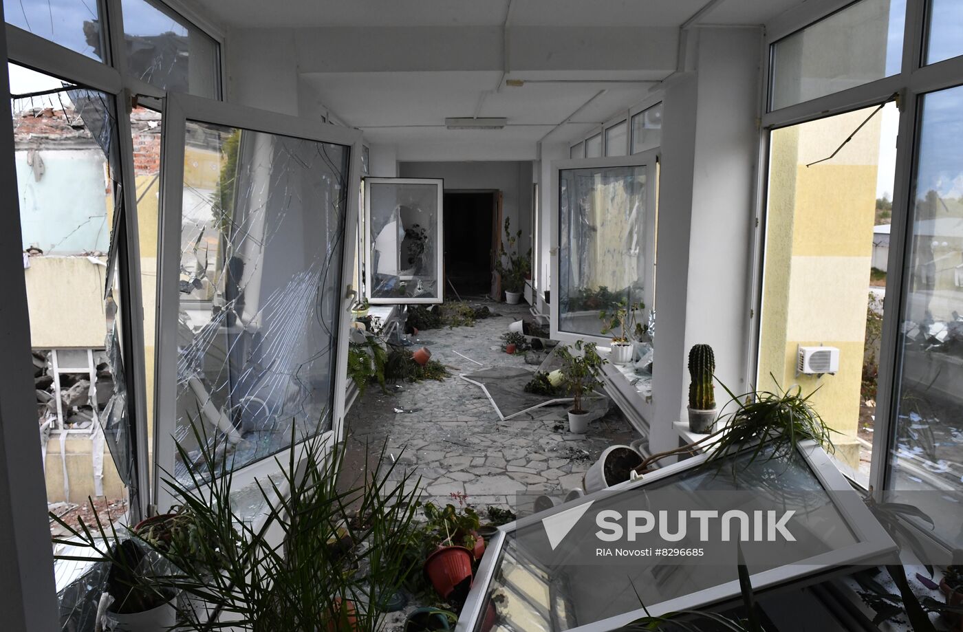 Russia Ukraine Military Operation Shelling Damage