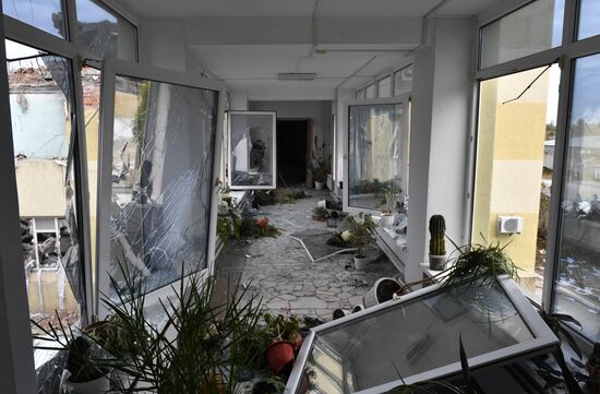 Russia Ukraine Military Operation Shelling Damage