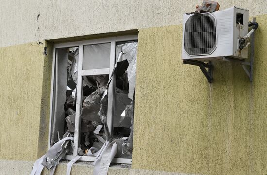 Russia Ukraine Military Operation Shelling Damage