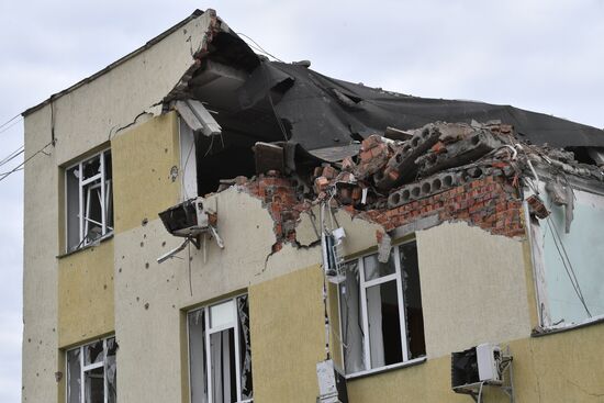 Russia Ukraine Military Operation Shelling Damage