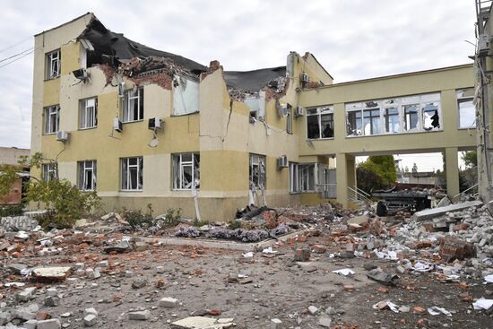 Russia Ukraine Military Operation Shelling Damage