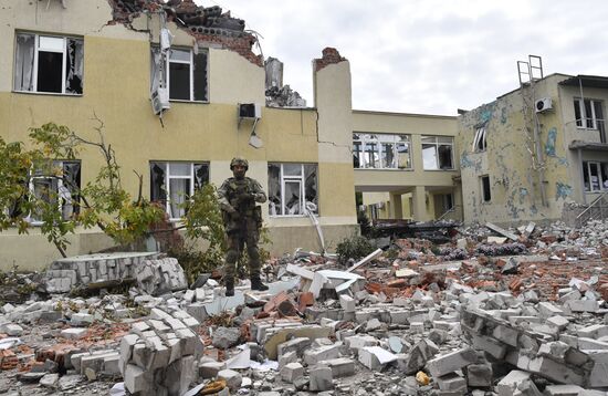 Russia Ukraine Military Operation Shelling Damage