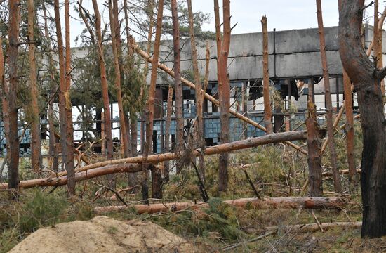 Russia Ukraine Military Operation Shelling Damage