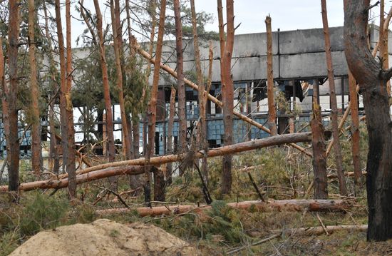 Russia Ukraine Military Operation Shelling Damage