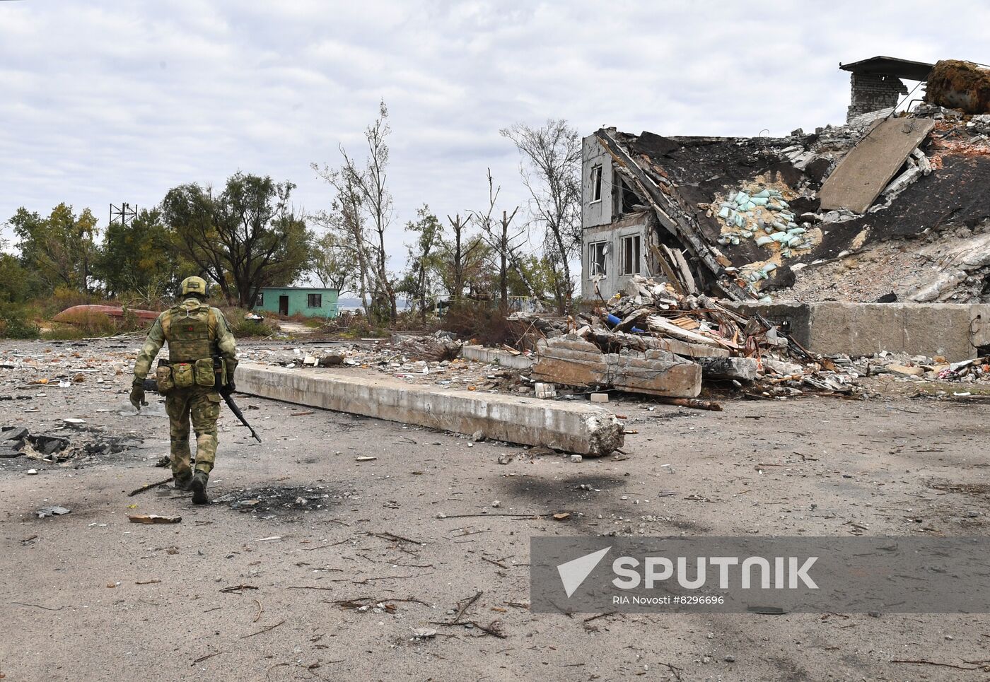 Russia Ukraine Military Operation Shelling Damage
