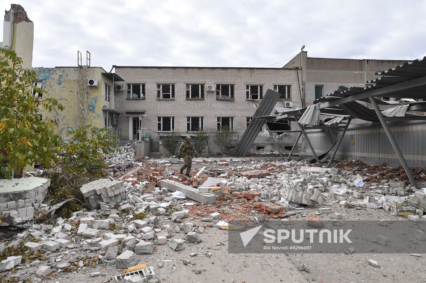 Russia Ukraine Military Operation Shelling Damage