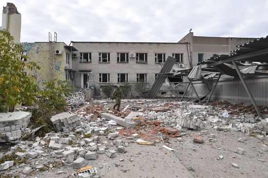 Russia Ukraine Military Operation Shelling Damage