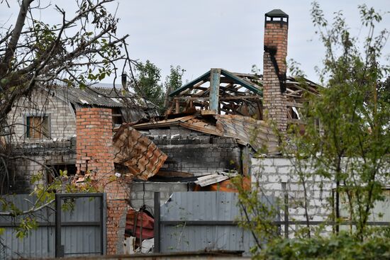 Russia Ukraine Military Operation Shelling Damage