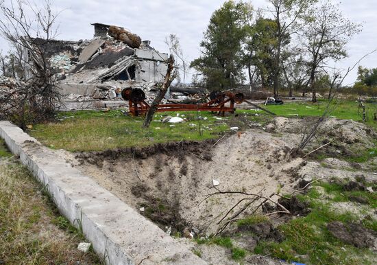 Russia Ukraine Military Operation Shelling Damage