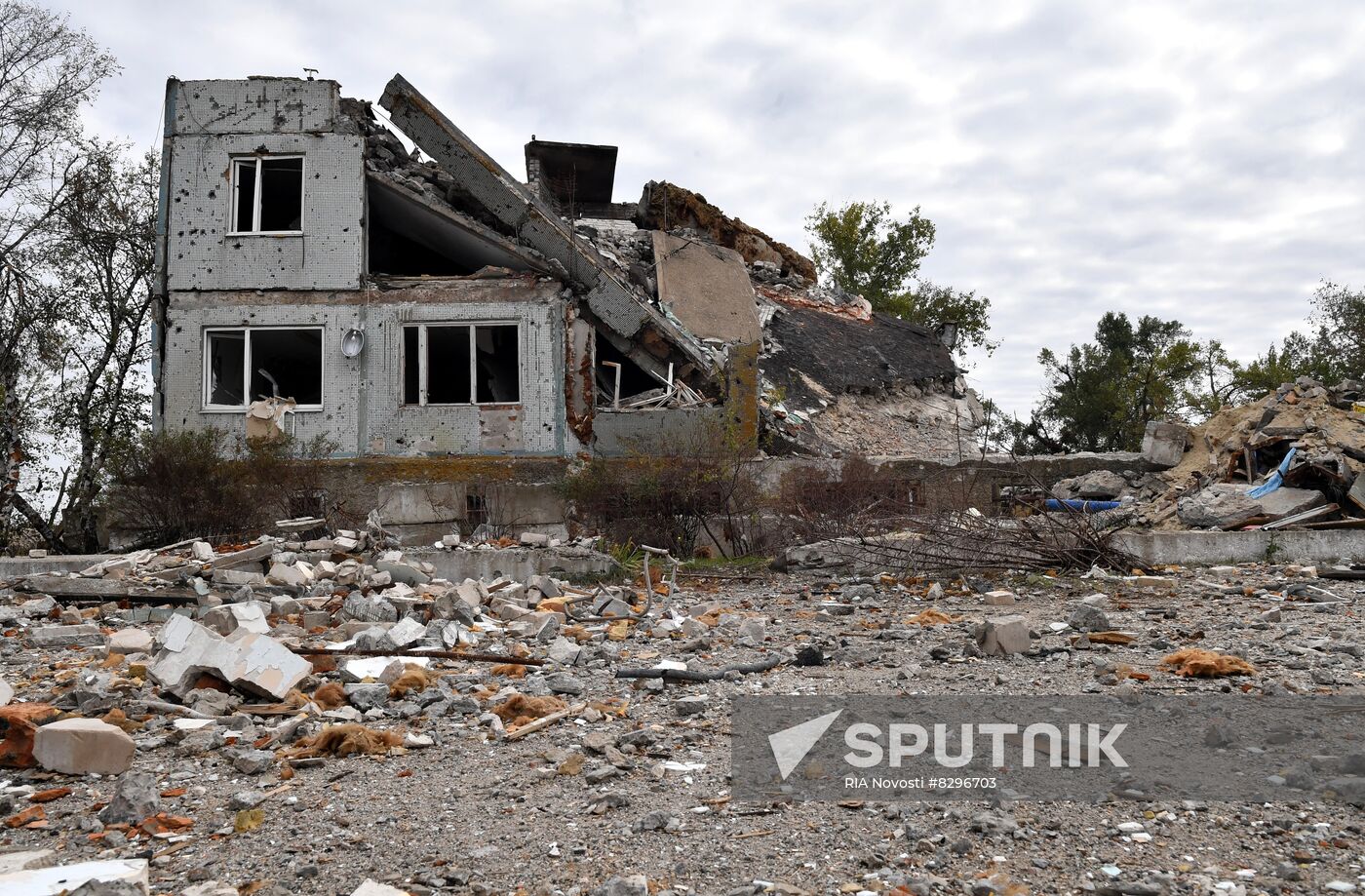 Russia Ukraine Military Operation Shelling Damage