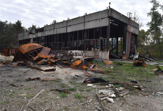 Russia Ukraine Military Operation Shelling Damage