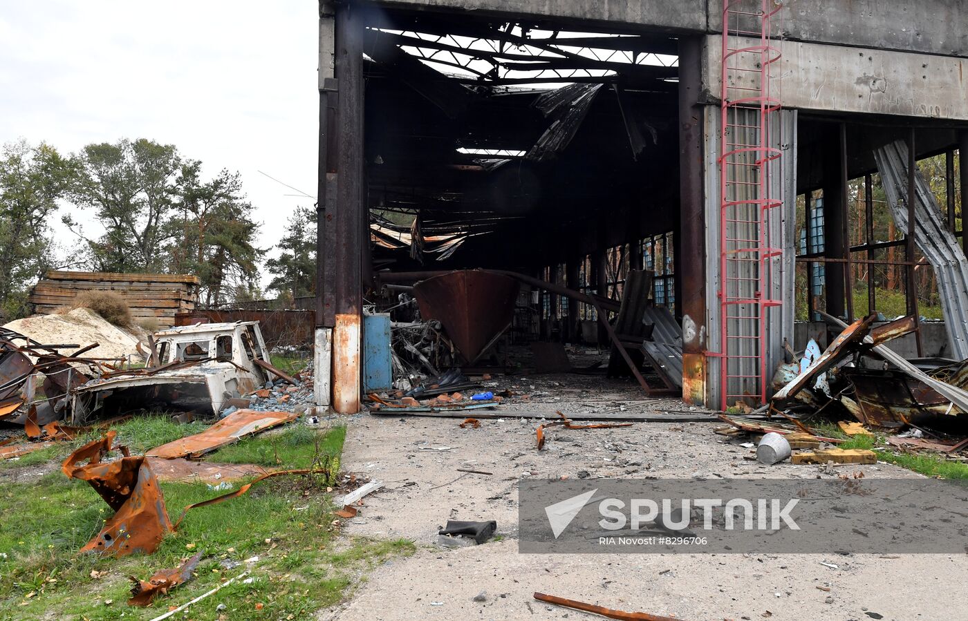Russia Ukraine Military Operation Shelling Damage