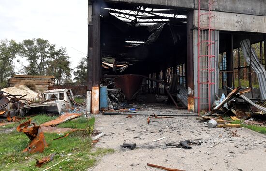 Russia Ukraine Military Operation Shelling Damage