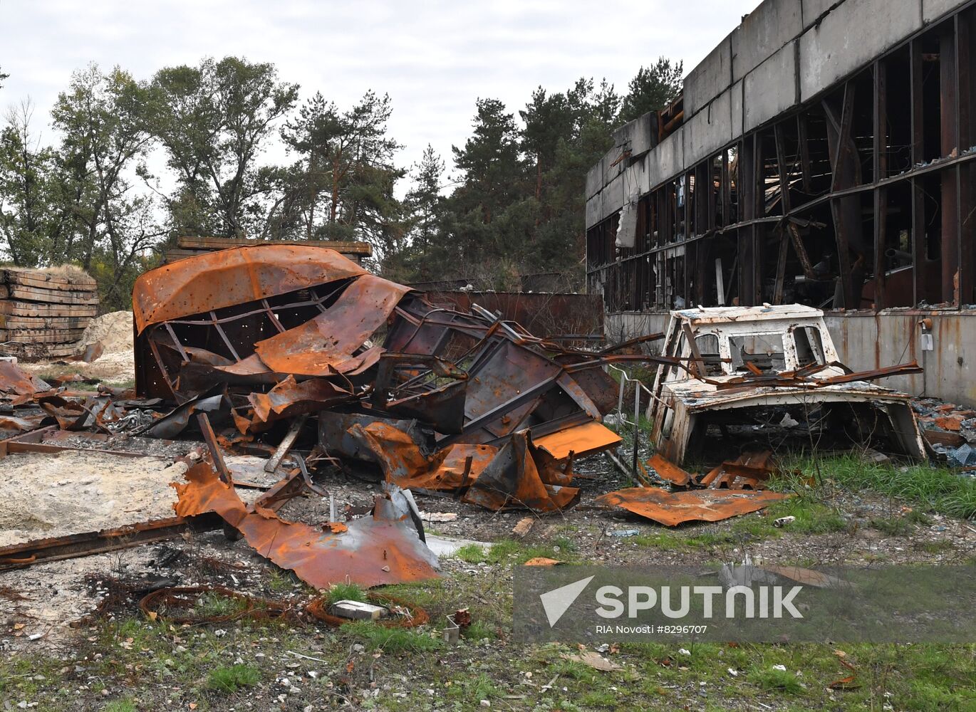 Russia Ukraine Military Operation Shelling Damage