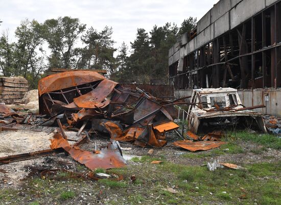 Russia Ukraine Military Operation Shelling Damage