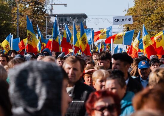 Moldova Protest