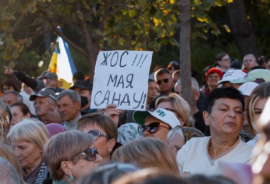 Moldova Protest