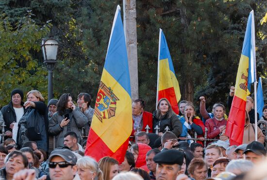 Moldova Protest