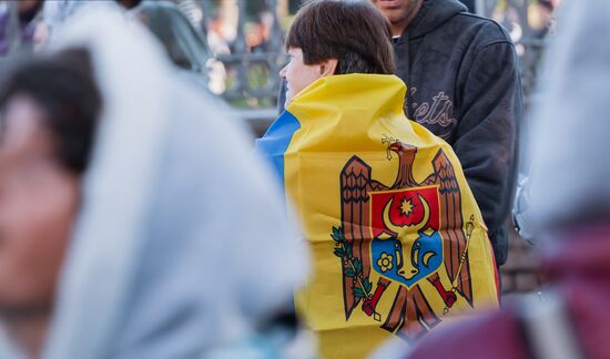 Moldova Protest