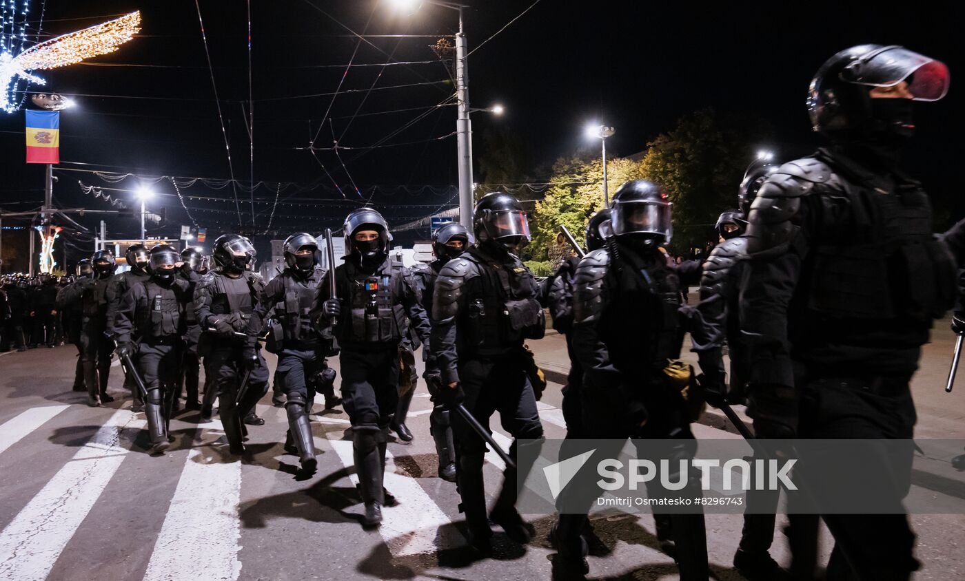 Moldova Protest