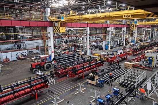 Main Rostselmash Co. assembly line
