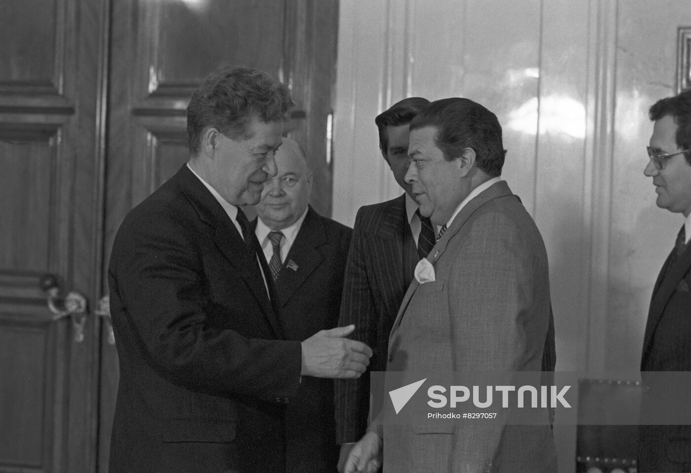 Colombian parliamentarians in Soviet Union