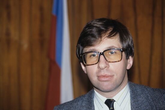 RSFSR Deputy Foreign Minister Pyotr Aven