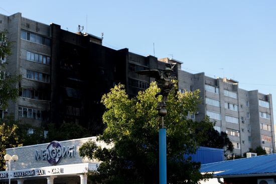 Russia Plane Crash Aftermath