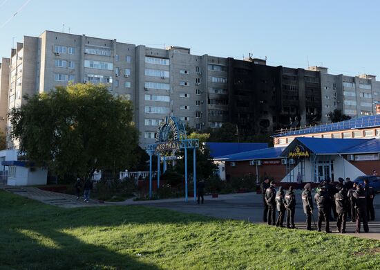 Russia Plane Crash Aftermath