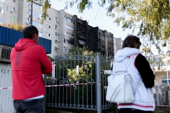 Russia Plane Crash Aftermath