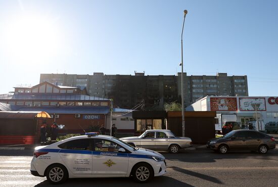 Russia Plane Crash Aftermath