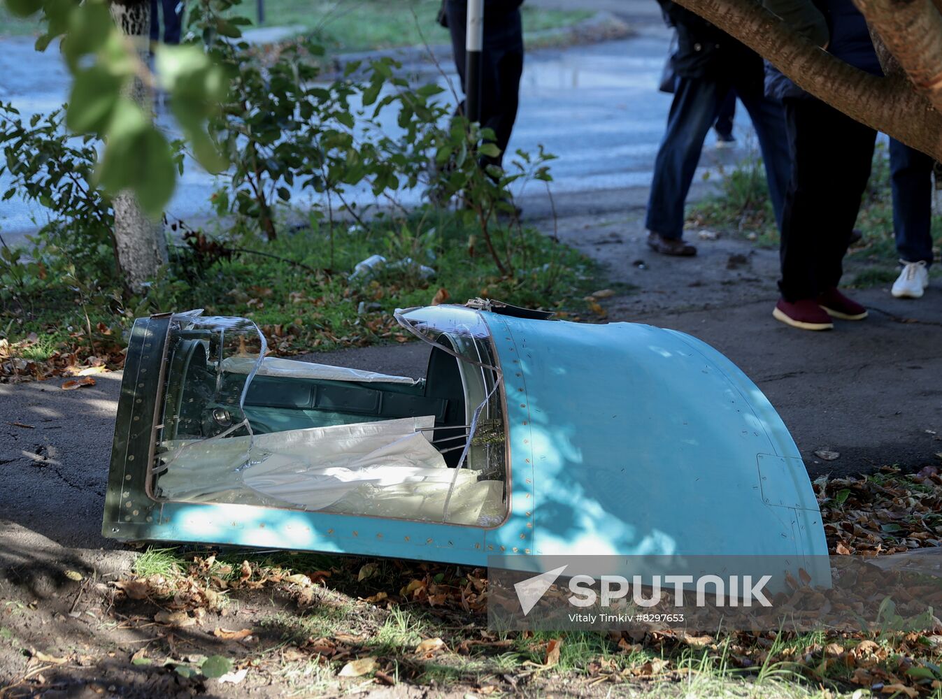 Russia Plane Crash Aftermath