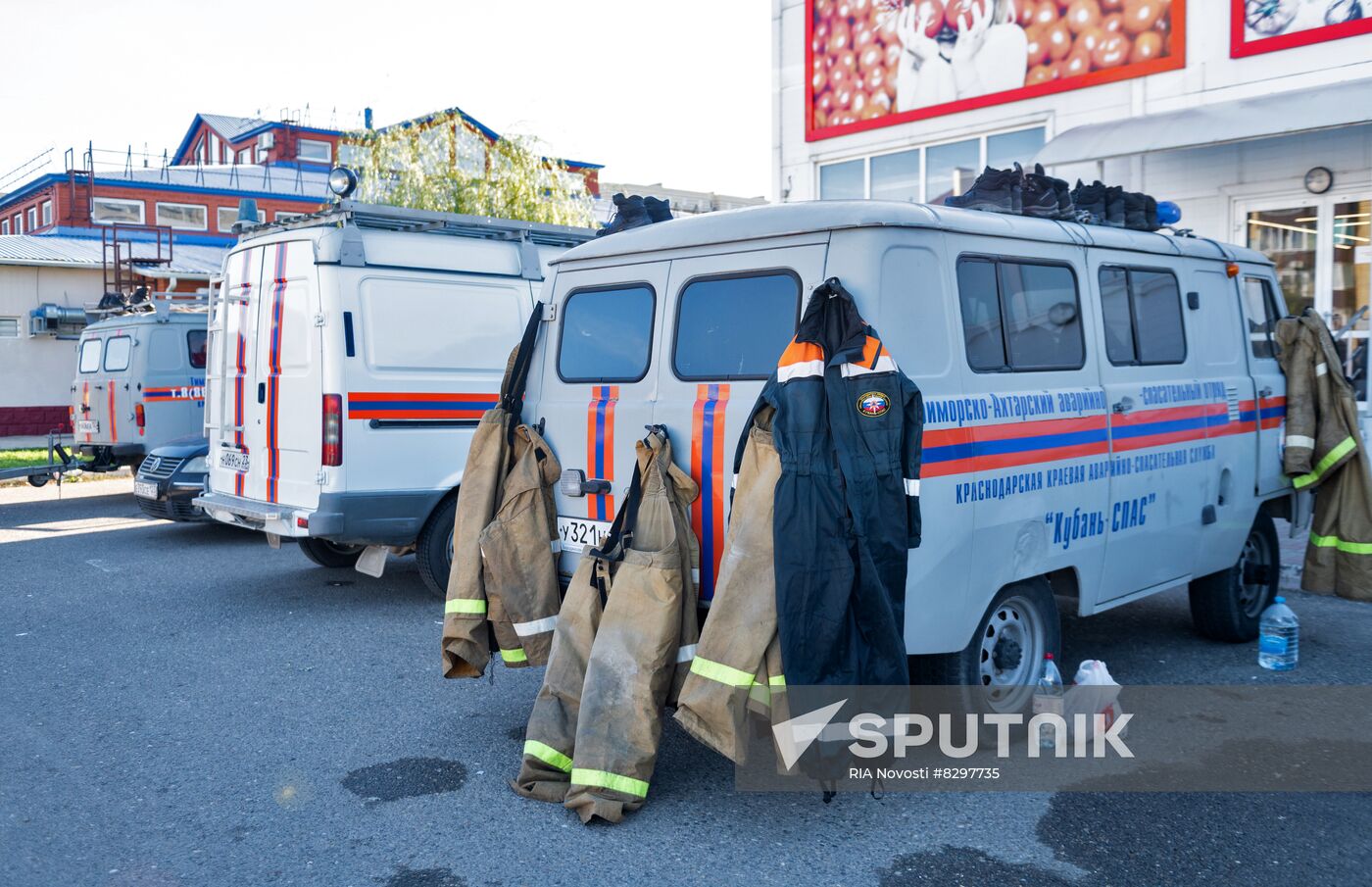 Russia Plane Crash Aftermath