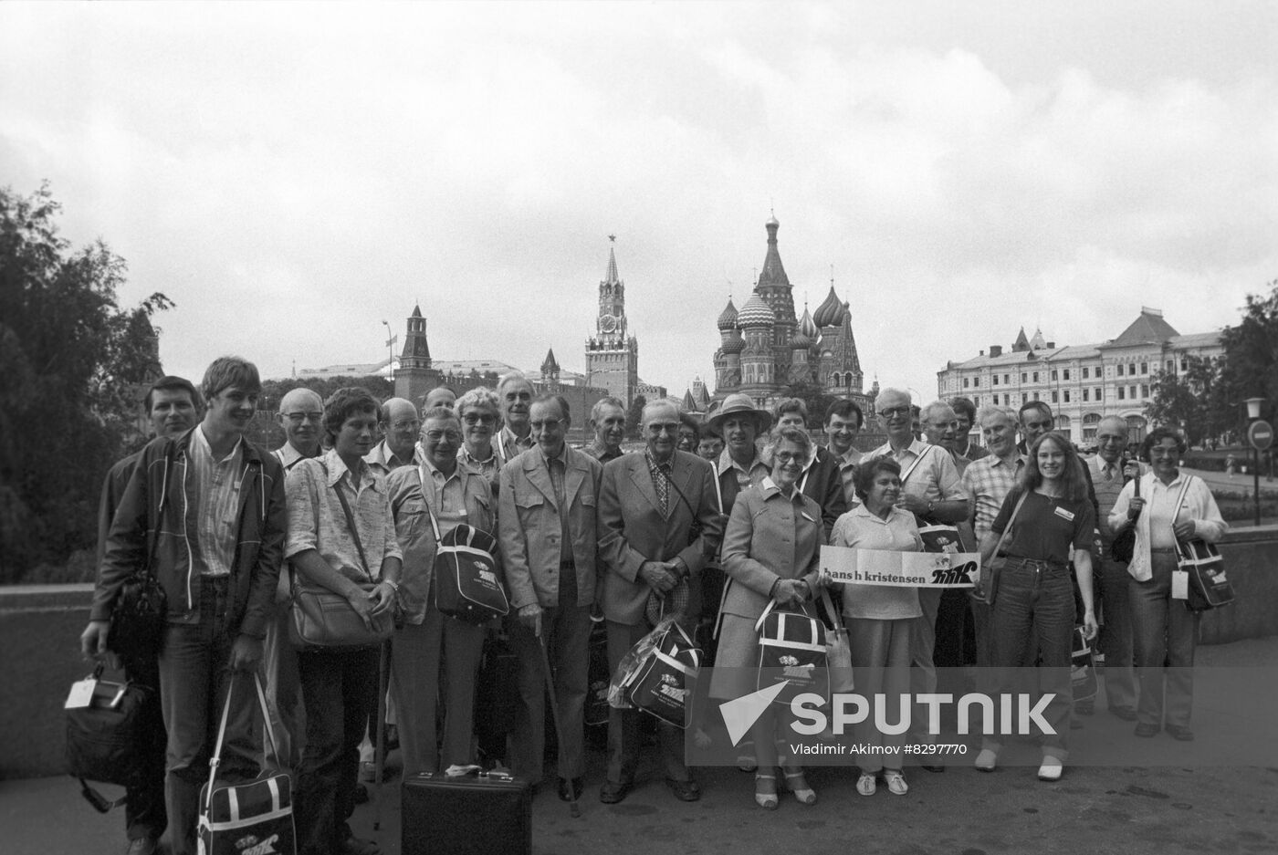 Danish farmers in Moscow