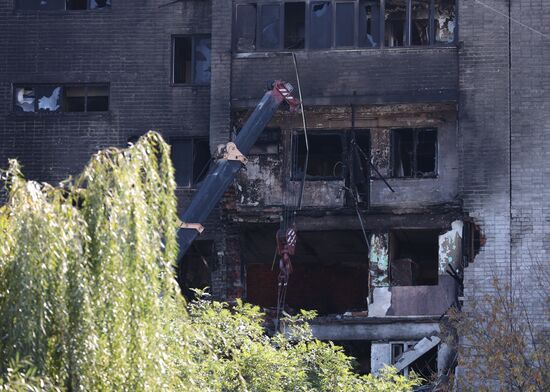 Russia Plane Crash Aftermath