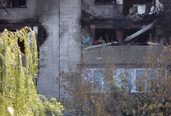 Russia Plane Crash Aftermath