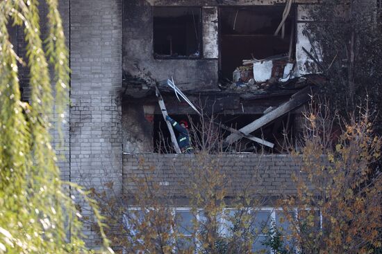 Russia Plane Crash Aftermath