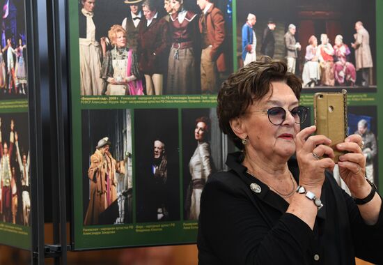 Opening exhibition marking anniversary of Mark Zakharov's Lenkom Theater