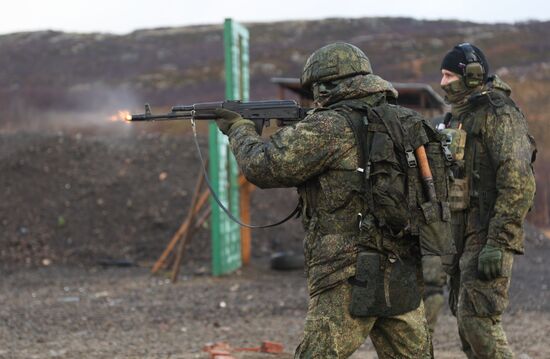 Russia Partial Mobilisation Training