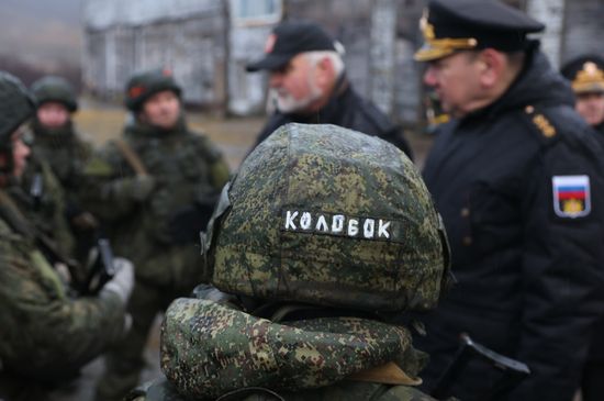 Russia Partial Mobilisation Training
